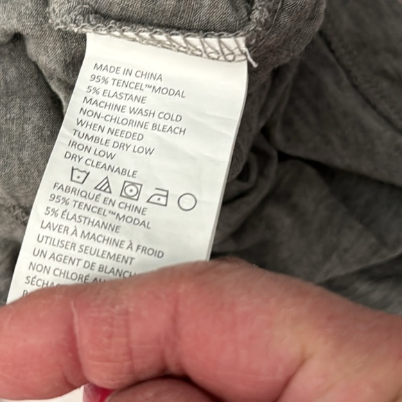 prAna Plus size Foundation Munra Wrap in Heather Grey, Size 1X - Picture 10 of 14